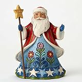 Jim Shore Heartwood Creek JS HWC Fig Pint/Santa with Sta Figurine