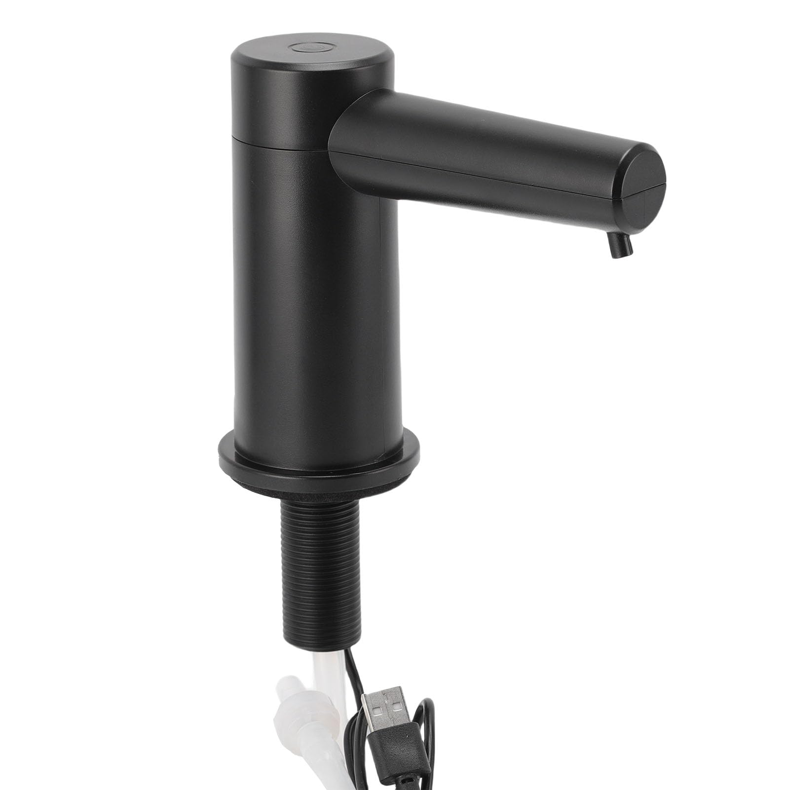 Generic Dispenser di Sapone per Lavandino Senza Contatto 1.5s 2.2s Tempo di Erogazione Dispenser Automatico di Sapone Incorporato per Bagno Hotel (Gel Versione Liquida Originale)