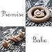 2pc Set Wooden Rattle Toys Beech Wood Ring Montessori Bird Shape Grasping Toddler Toys