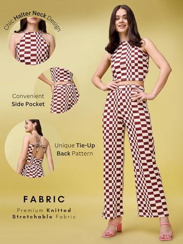 Image of PURVAJA Women's Maxi Co-Ords (Reha-019-027)