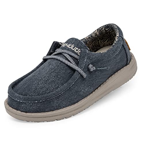 Hey Dude Wally Youth, Moc Toe buty dla dzieci i młodzieży, Niebieskie, 30 EU
