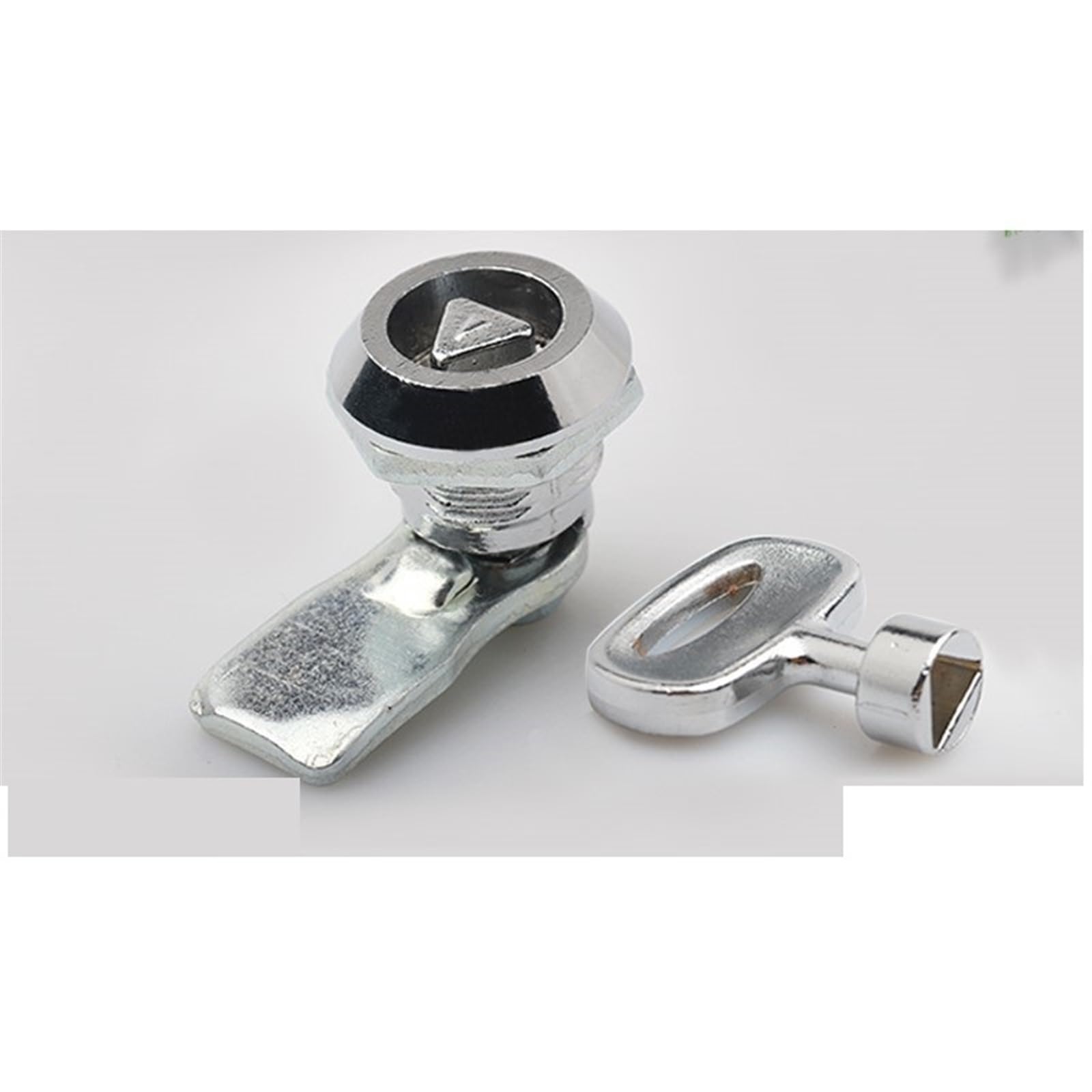 WPOIYHGBY MS845 Small Triangular Cylinder Cam Lock Power Distribution Box Switch Cinet Equipment Control 1Pcs(Triangle-key)