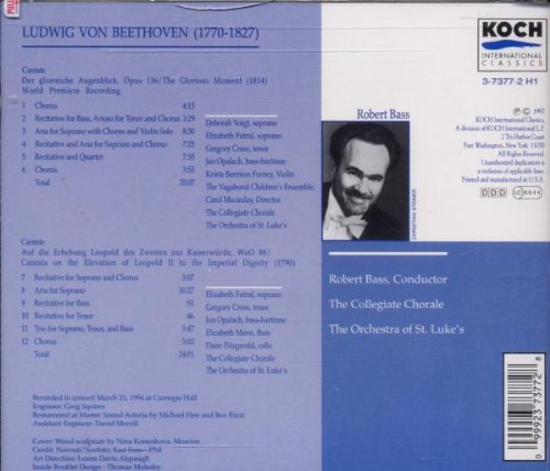 Miniatura 2 de Beethoven Cantate Der glorreiche Augenblick  Cantate auf die Erhebung Leopold des Zweiten zur Kaiserwurde