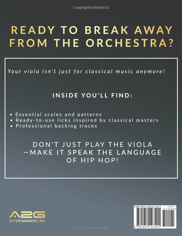Hip Hop Viola Etudes, Patterns & Licks: Classroom Ready! Violin, Cello & Bass (Hip Hop Etudes Patterns & Licks for Strings) - Image 2