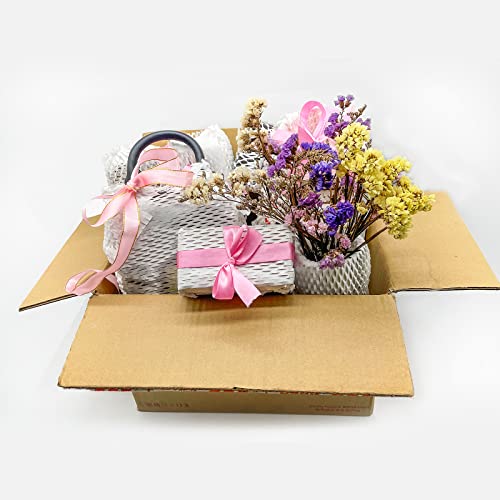 Honeycomb Packing Paper, 12" X 65' Honeycomb Cushioning Wrap Roll For Moving Shipping Packaging Gifts, Recyclable Honeycomb Paper Moving Supplies Bubble Paper Wrapping Protective Roll #TOP6