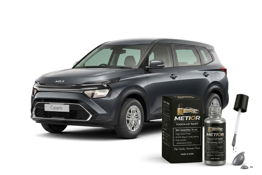 Kia Carens Gravity Grey (KDG) Touch Up Paint Pen | OEM Factory Color Match | Professional Car Scratch Remover | Quick Dry High Gloss Finish | Paint Chip & Deep Scratch Repair | Anti-Rust Protection | DIY Automotive Paint Repair | 18ml | Gravity Grey (KDG)-image-44