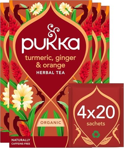 Pukka Herbs | Turmeric Active Organic Box |Tea With Ginger, Turme...