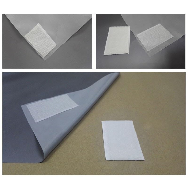 Pantalla de proyector, Pantalla de proyector Reflectante Que Mejora el Brillo Tela Tela Portátil(84 Inch)