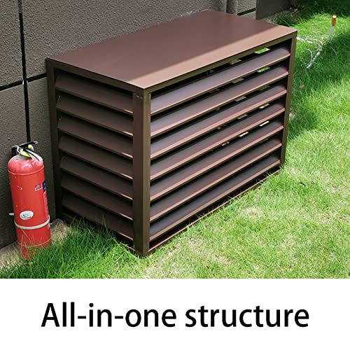 Support de climatisation résistant aux intempéries avec structure en aluminium rigide