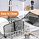 Atliberswo Spritzschutz für Ninja AF500EU/Flexdrawer 10,4 L – Silikon-Schutz (An Trennwand Anpassbar) | Wiederverwendbar, Faltbar & Robust – Air Fryer Zubehör