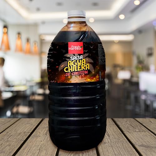Miniatura 3 de Chiltepín Aguachilera Sauce 5Lt (169.07 Fl Oz)  Salsa picante mexicana para mariscos y aperitivos  Cosecha fresca