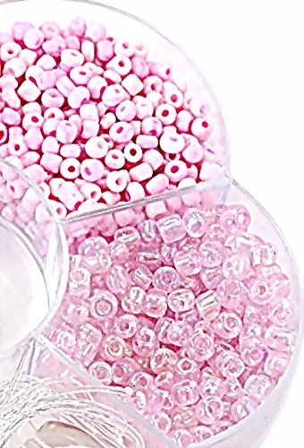 Linpeng Jewelry Making Diy Beads Set, Pink #TOP7