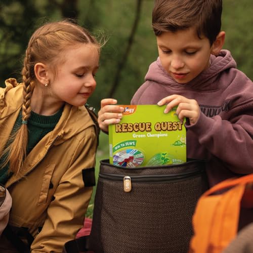 Image of Imagimake Rescue Quest-Green Champions | Spin, Discover & Rescue Green Missions | Educational Fun Board Games for Friends & Family Night |Travel-Friendly Indoor Game |Gift for Kids Ages 5,6,7,8,9,10