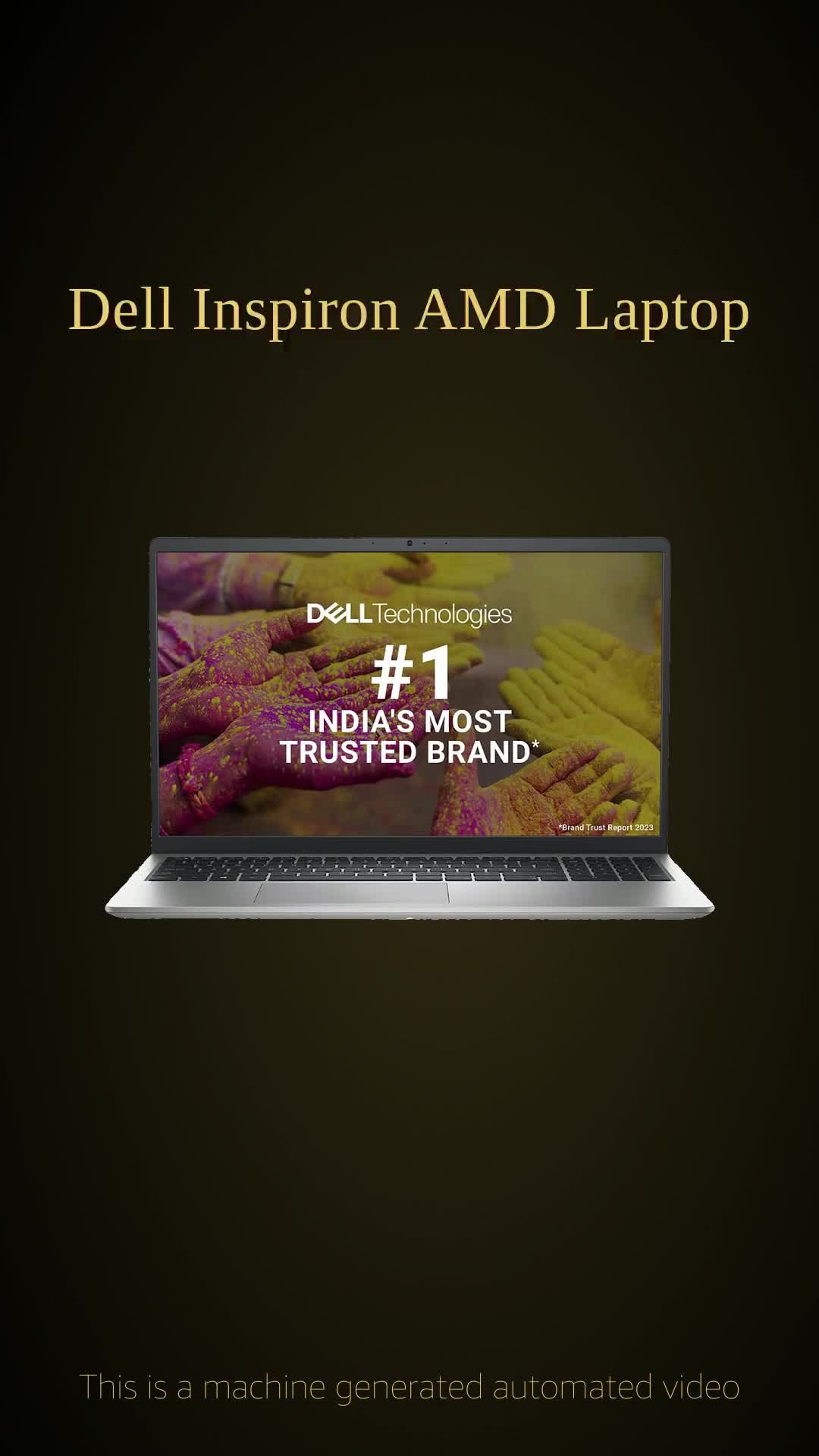 Dell Inspiron 3525 Laptop, AMD Ryzen R5-5500U/8GB/512Gb SSD/15.6
