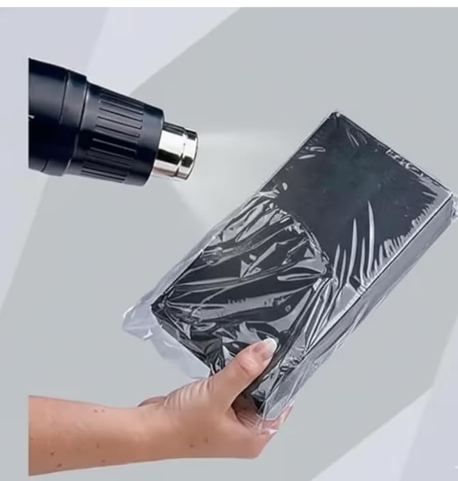 Image of Gift Wrapping Vacuum Sheet Shrink Sheet, shrink roll, blow heat sheet Transparent Roll,Gift Cover, 20 inch Packing Materials to wrap weddivng Valentine 5 meter roll
