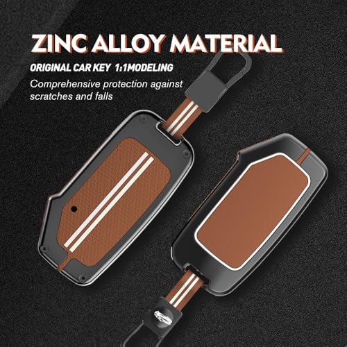 Image of Car Key Cover Fit for New Kia Seltos Facelift 2024 2023 | Carens, Clavis x line | Sonet Facelift - 4 Button Smart Key