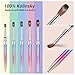 100% Kolinsky Acrylic Nail Brush,3D Pure Handmade Round Shape Size 12 Nail Brushes for Acrylic Application, Professional Nail Art Brush Manicure for Professional Manicure DIY Home Salon(#12)
