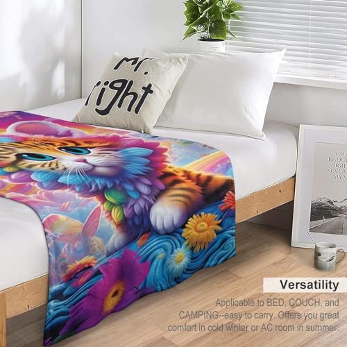 Couverture chat douce et chaude pour partager des moments de tendresse - 7