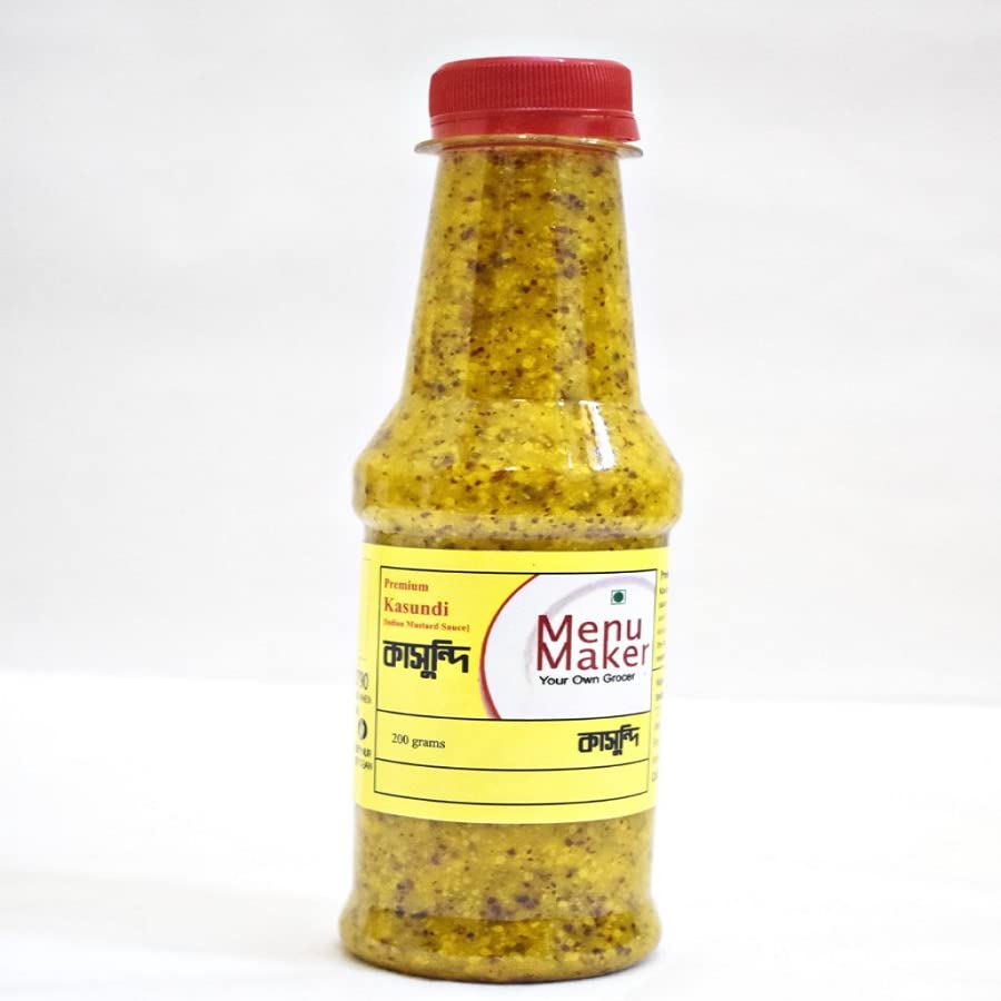Menu Maker Select Premium Kasundi [Indian Mustard Sauce] 200g, Pack of 2