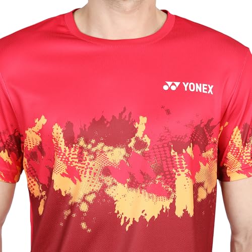 Image of YONEX Essentia Junior T-Shirt - Sustainable Performance | TruDry Moisture-Wicking | Cool, Dry and Comfortable | Round Neck | Light Weight | Eco-Friendly T-Shirt Recycled Plastic Bottles