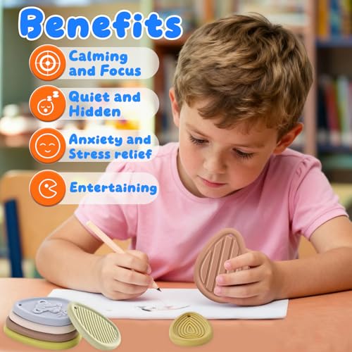 5% Off 6-Pack Fidget Stones for Anxiety Relief - Image 6