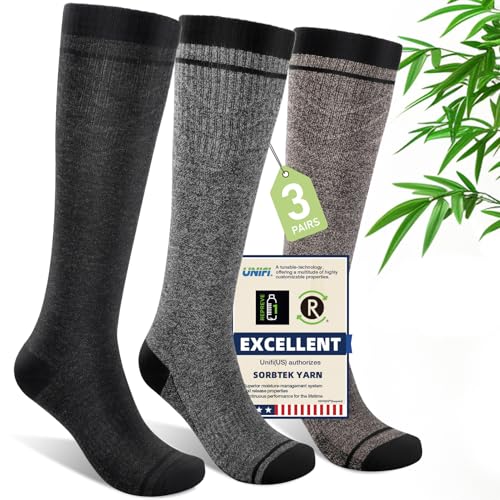 Image of Compression Socks Women & Men 15-20 mmHg for Flying