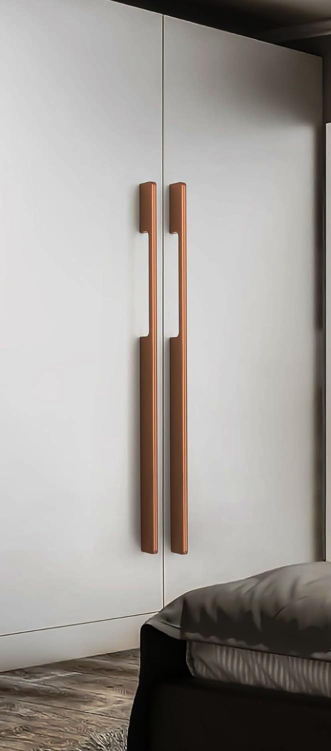 NOVANT Fancy Aluminum Handle Kitchen and Office Drawer/Cabinet/Door/Wardrobe Handle (Code:- Handle 27, Finish:- Rose Gold -(24 Inch), 7 PCS (B0D5BXXJ6L) Amazon Price History, Amazon Price Tracker