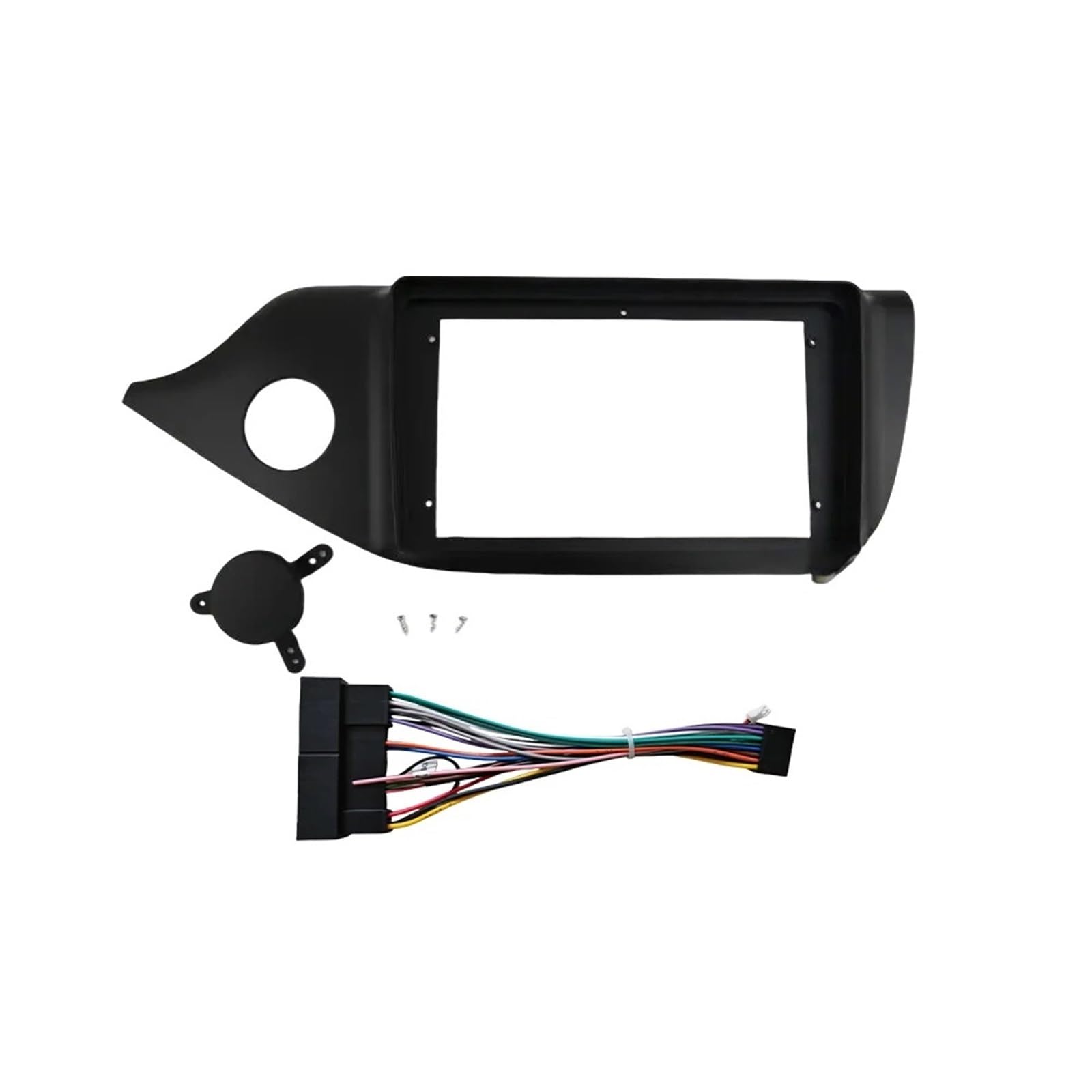 Kit Montaje En Panel Radio Estéreo Adaptador De Fascia para Marco Coche 9 Pulgadas, Kit Panel Ajuste Tablero Radio para Kia para Ceed 2012