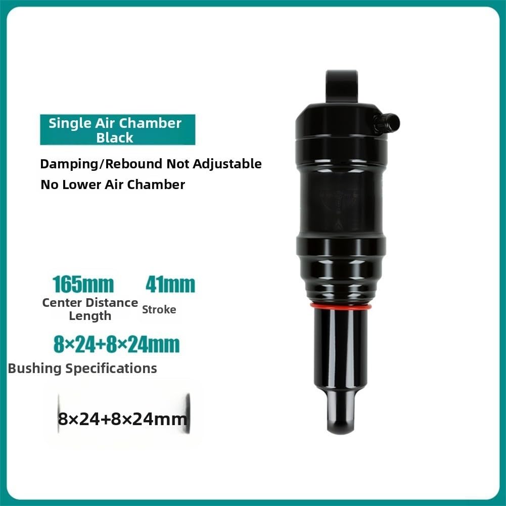 pour amortisseur AR pour vtt Air 165mm Léger Monochambre pour