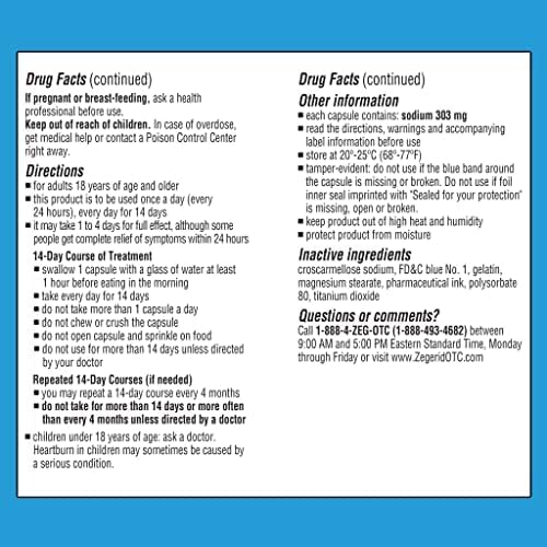 Miniatura 10 de Zegerid OTC Cápsulas antiácidas., 1, 1