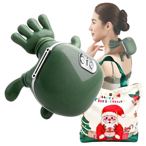 Neck Massager with Heat for Pain Relief deep Tissue,Shoulder & Back Massager,masajeador de espalda y Cuello shiatsu Neck and Back Massager 2025 (Christmas Gift)