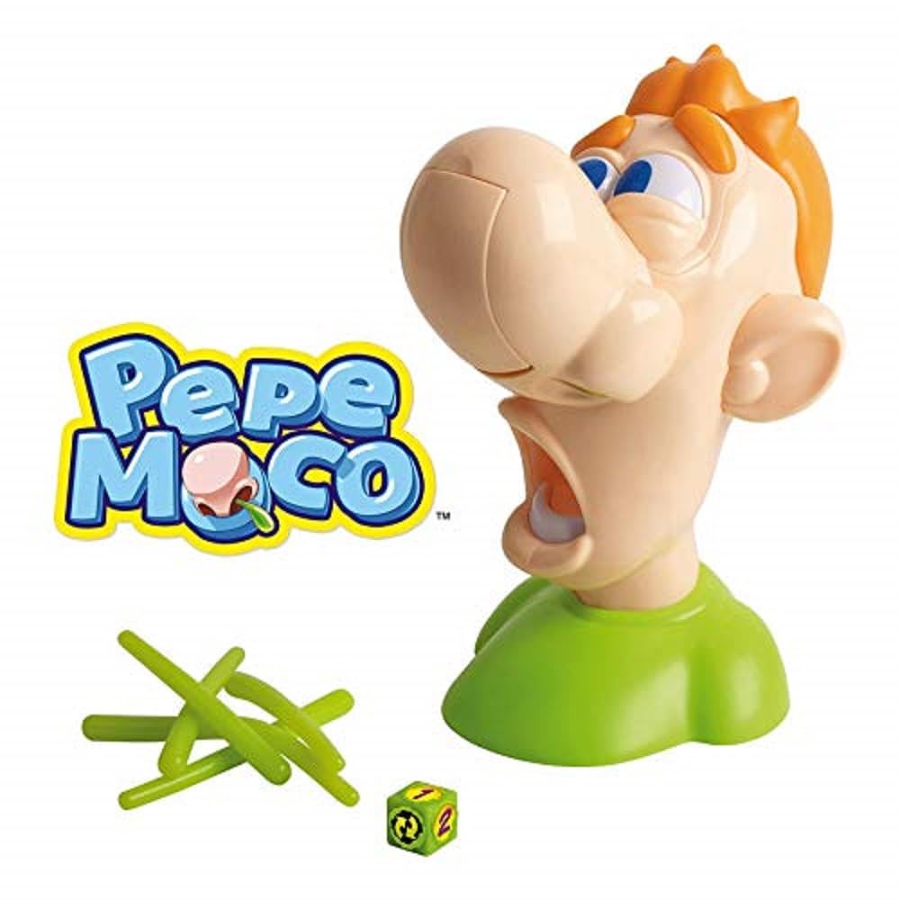Goliath - PEPE MOCO - Divertido Juego de Mesa para Niños de 4 Años - Juego Infantil Con Mocos y Cerebros - Emoción y Risas Aseguradas - Regalo para Niños y para Reuniones Familiares - Version Español