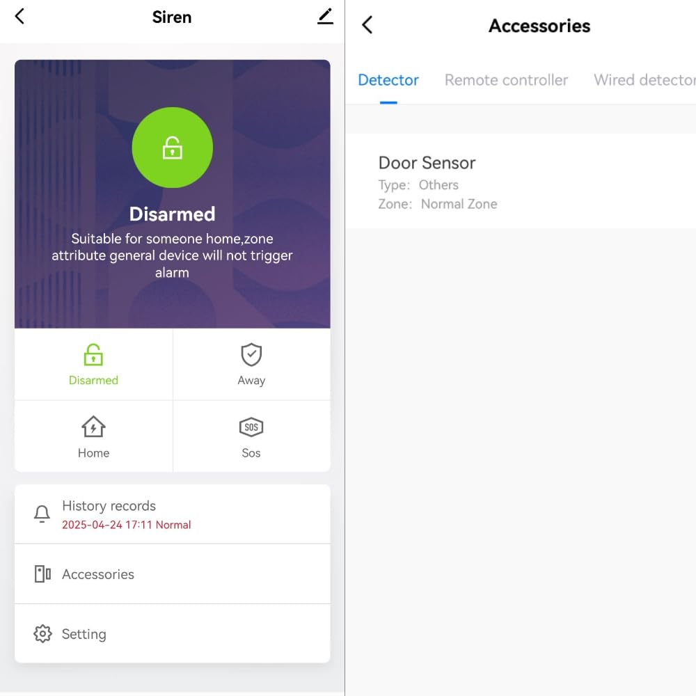 Tuya WiFi 433Mhz - Sirena intelligente per esterni, sistema di allarme impermeabile, compatibile con Alexa, Smart Life APP Control