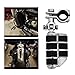 GDAUTO Motorcycle Footpegs Highway Pegs Foot Rest Fit for Road King Street Glide Honda Suzuki Yamaha Kawasaki Engine Guard