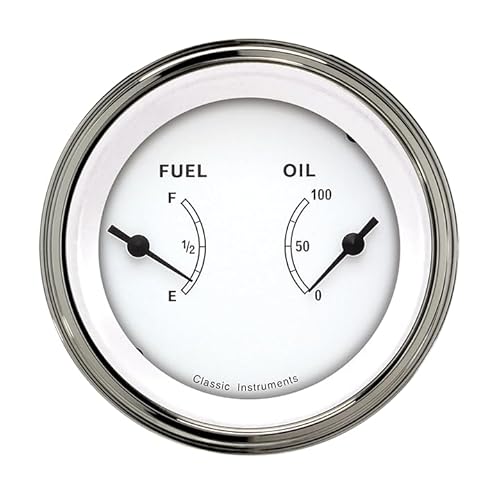 Classic Instruments CW72SLF Classic White 3 3/8