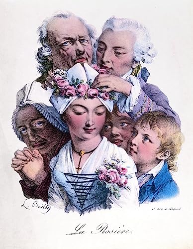 Affiches d'Art la jeune fille vertueuse Boilly pour créer un salon style galerie