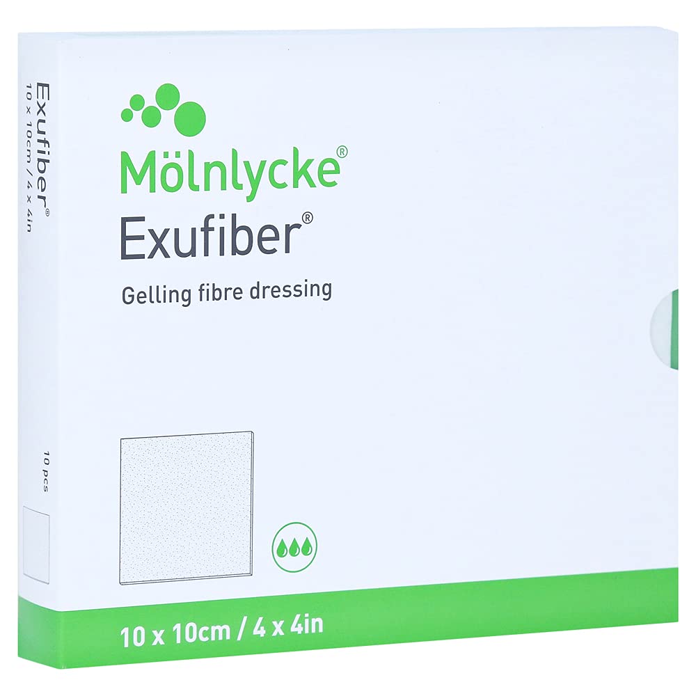 10x10 cm Gel-Faserverband 10 St