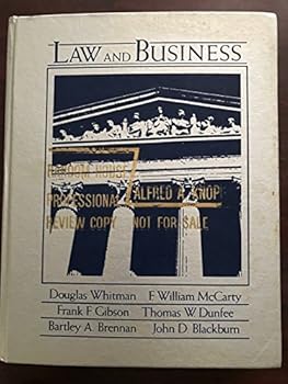 Hardcover Law and business Book