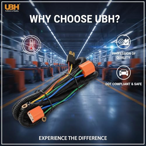 Image of Car Dual Head lamp Relay waring harness 12 V / 400 W (Only H4)