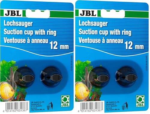 JBL Ventouse à anneau élast.,dia 12 mm, 2pces (Lot de 2)