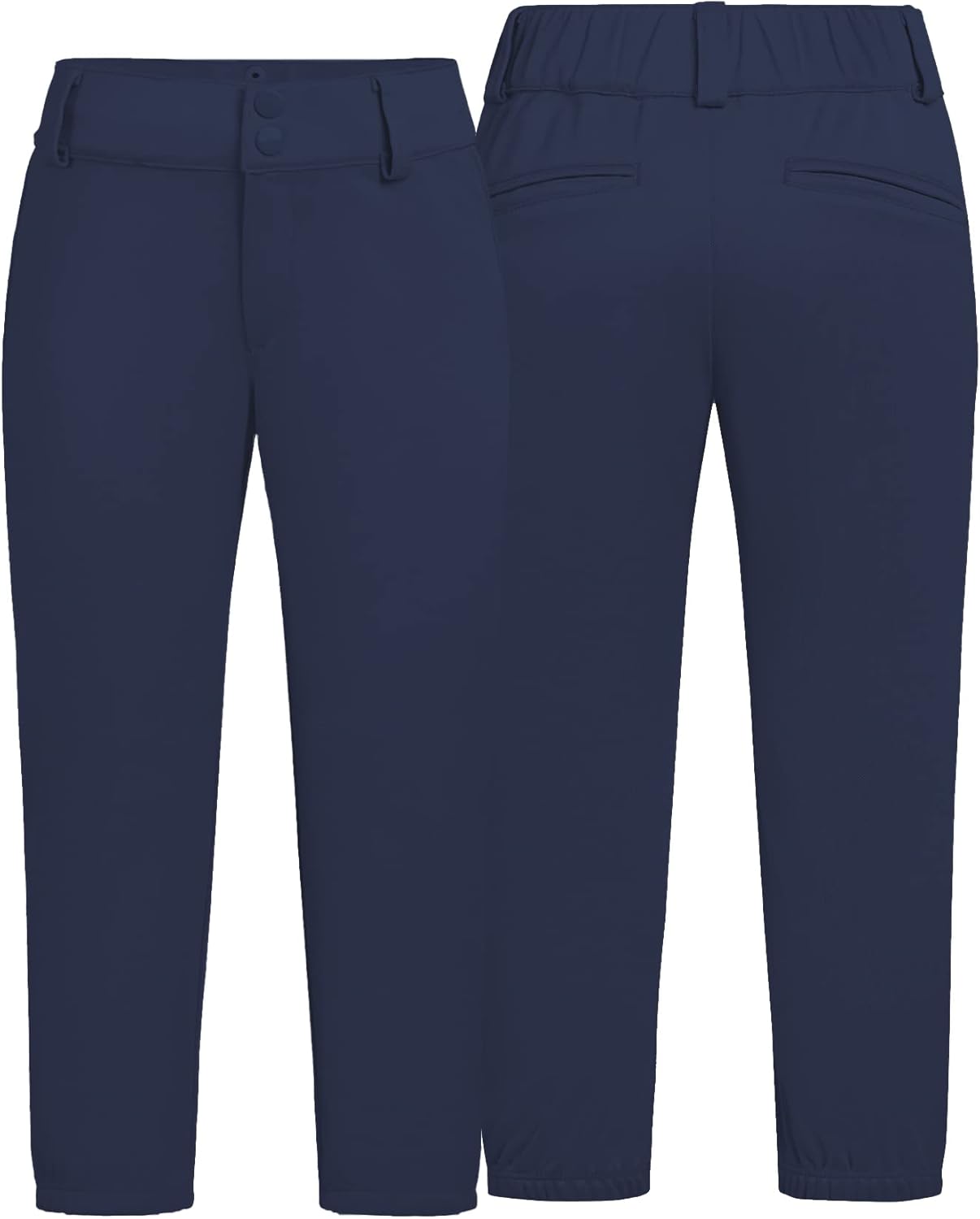 QBK 2T-13Years Girls' Softball Pants Kids' Youth Boys' Baseball Practice Pant Toddler tee Ball Pants - Image 3