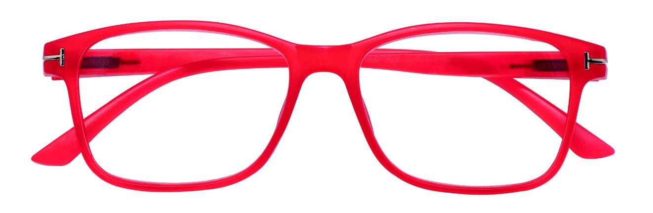 Corpo-otto Business Occhiali da Lettura, Rosso, Standard Unisex-Adulto