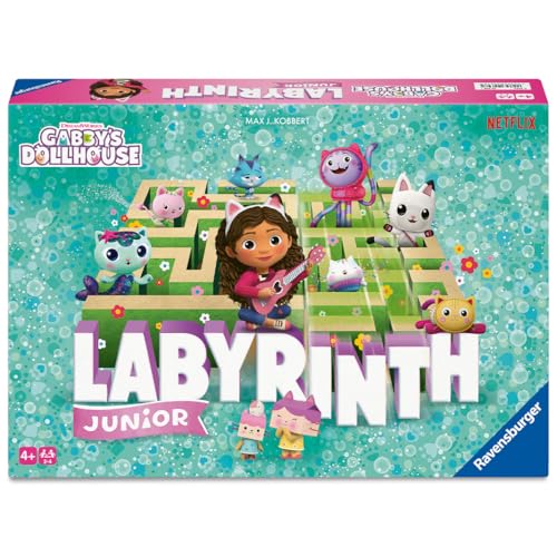 Gabby’s Dollhouse Labyrinth Junior juego de mesa miniatura 6