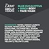 Dove-MenCare-Mens-Body-Wash-Dry-Skin-Body-Wash-with-Micromoisture-Blue-Eucalyptus-and-Birch-Effectively-Washes-Away-Bacteria-While-Nourishing-Your-Skin-18-oz-4-Count DOVE MEN + CARE Mens Body Wash Blue Eucalyptus and Birch 4 Count Dry Skin Body Wash with Micromoisture, Effectively Washes Away Bacteria While Nourishing Your Skin, 18 oz