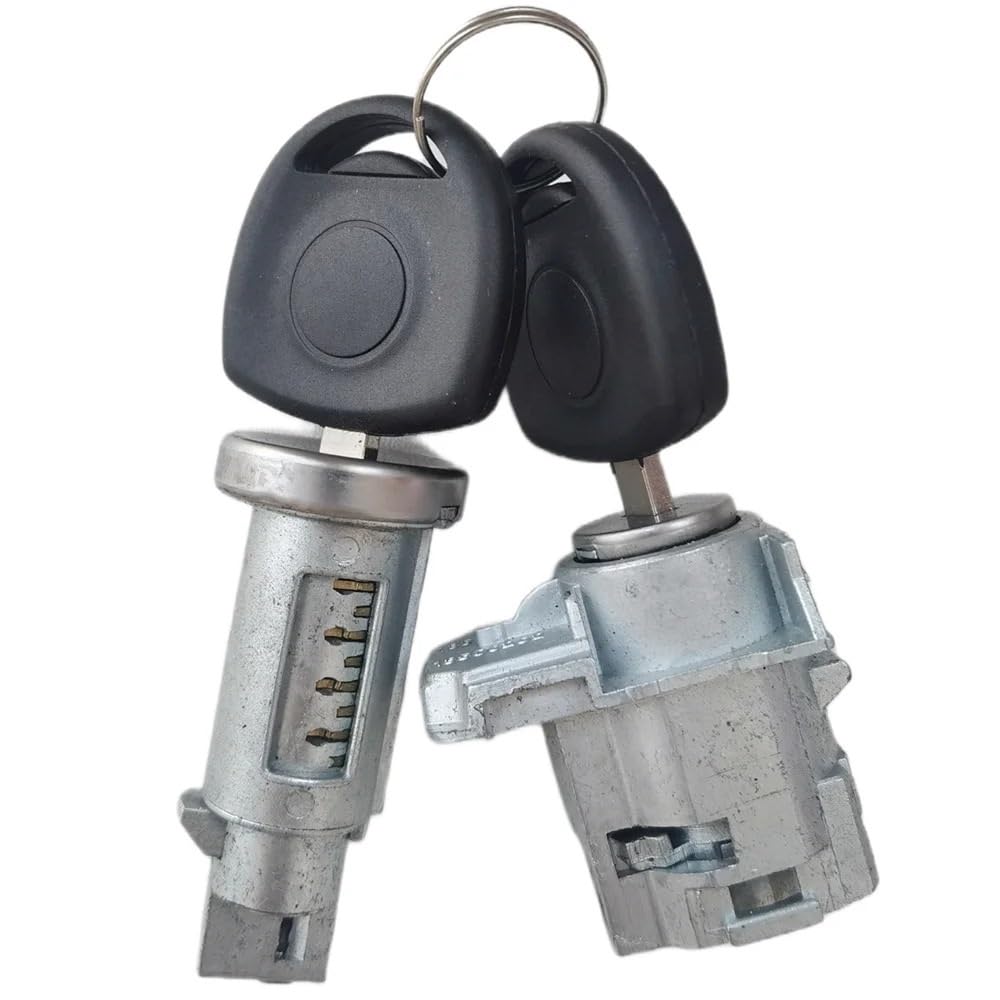 Zhjlut One Color Car Lock Cylinder Compatible With Chevrolet For Cruze Car Left Front Door Lock And Ignition Lock Cylinder