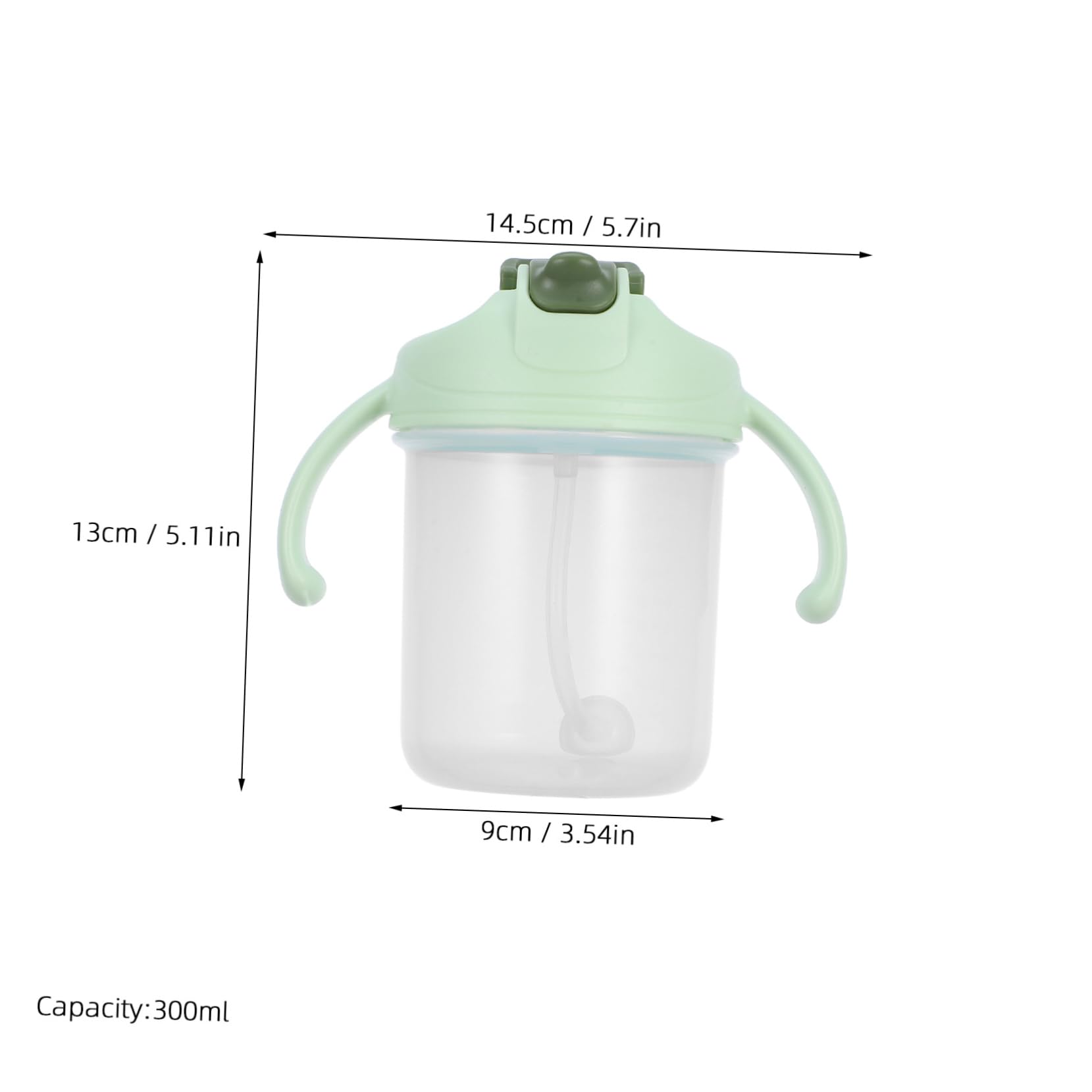 SHERCHPRY 5 Pezzi Tazza in Cannuccia Antisoffocamento Assistenza Infermieristica Colore Tazze Per Adulti a Prova Di Fuoriuscite Disfagia Marrone Coppa Maneggiata Adulto Gel Di Silice Verde