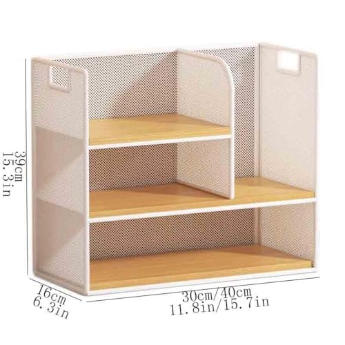 Bibliothèque de bureau compacte pour libérer l'espace de votre table de travail - 4