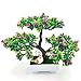 Produktbild SISHUINIANHUA 1 stücke Weihnachtsbaum Künstliche decrative Bonsai Künstliche Blumen Rose Dragon Gefälschte Grüne Topfpflanzen Ornamente Home Party Decor,e