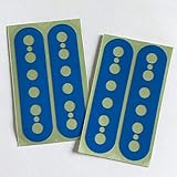 Pickup Stickers for Humbucker // Ibanez RG - Blue