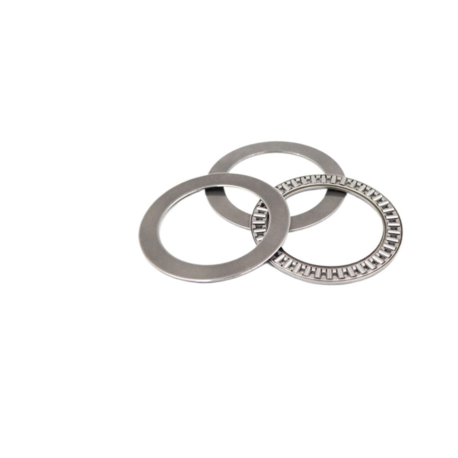 QAZYUIENW 1 Piece AXK0619 Axk4565 Axk6085 AXK7095+2AS Axk1730Axk1226 Thrust Needle Roller Flat Roller Bearing with Two washers(Axk0619)